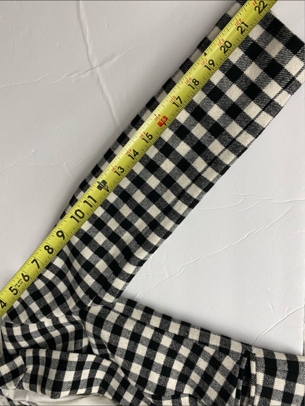 J. Crew Wool Black and White Checked Single-Button Blazer - Picture 12 of 16